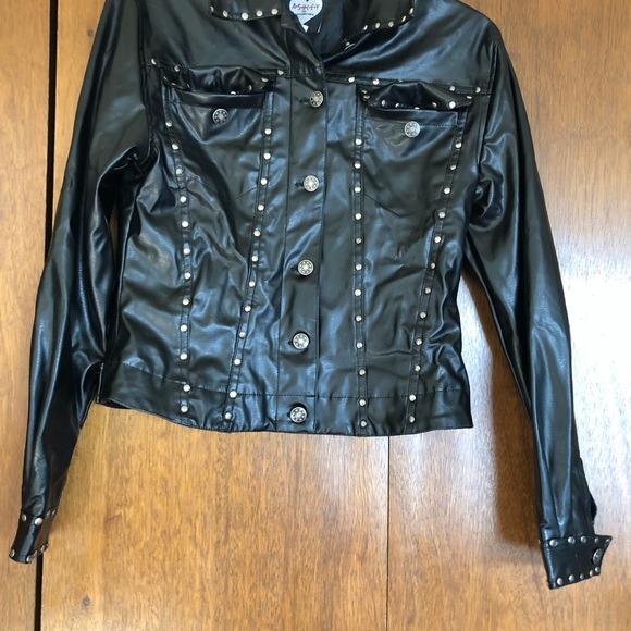 Black Jacket with buttons - Picture 2 of 3